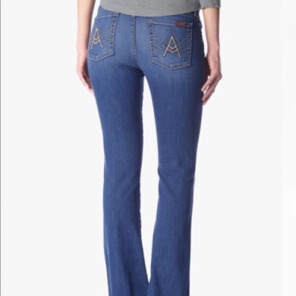 7 for all mankind A pocket Flare 25